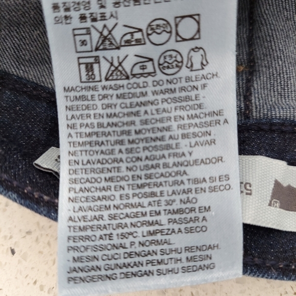 Levi's 515 Boot Cut Jeans SZ 6 Stretch High-Rise - Picture 8 of 14